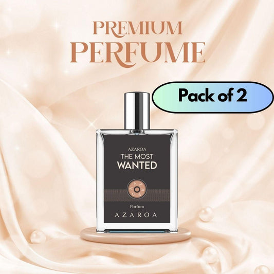 Azaroa The Most Wanted Parfum 50ML Pack of 2